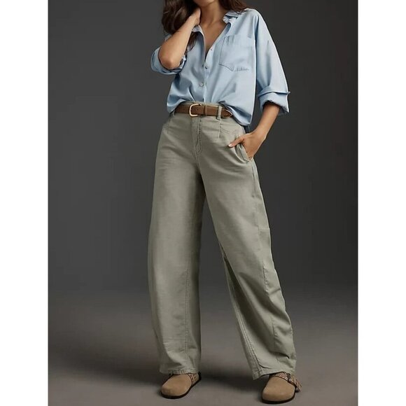 The Vintage Bow Full-Length Pants by Pilcro 22W PLUS SIZE - Picture 2 of 4